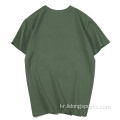 도매 여러 가지 빛깔의 캐주얼 느슨한 티셔츠 편안한 패브릭 짧은 소매 플러스 크기 티셔츠